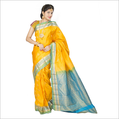 Traditional Kanjeevaram Silk Saree