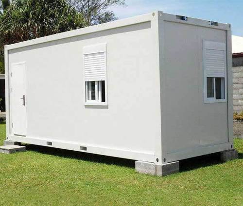 Customized Portable Cabin - Steel, Variable Dimensions | Cost-effective, Durable Structure, Easy Setup, Portable Shelter, Versatile Use, Optional Insulation, 2 Windows
