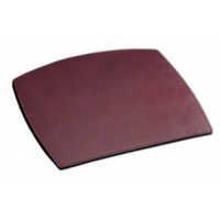 Leather Mouse Pad Computer Mouse Pad - Burgundy Leather, 12x9 Inches | Rich Brown Color, Elegant Design For Enhanced Workspace