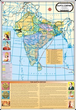 The Gupta Empire Maps