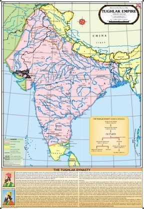 The Tughlak Empire Maps