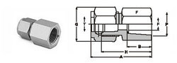 Female Connector Tube Fittings