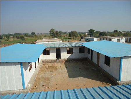 Prefab Building Structures - Concrete and Steel | Customizable Dimensions, Durable Structure, Easy Installation, Fast Assembly, Modular Design, Sustainable Build, Versatile Use