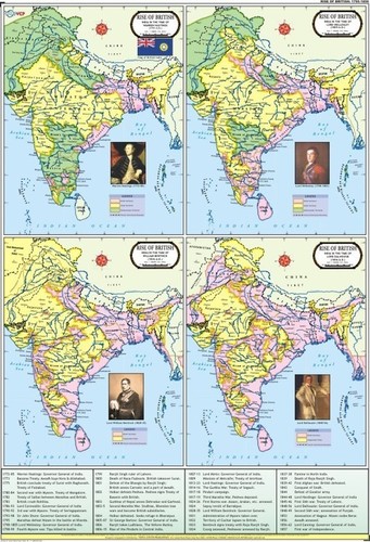Maps For Rise Of British