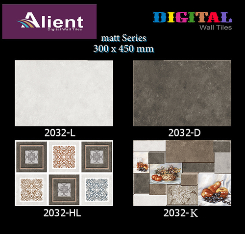 Printed Matte Wall Tiles