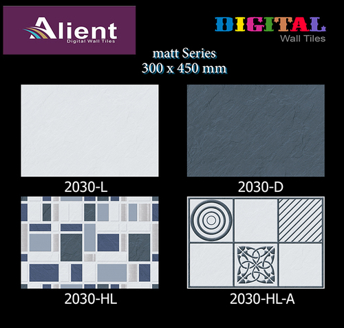Matte Digital Wall Tiles