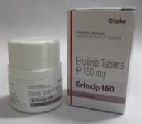 Erlocip 150mg Erlotinib Hydrochloride Tablets - 150 Mg Strength, Pack Of 30 Tablets | Prescription Drug For Medical Guidance