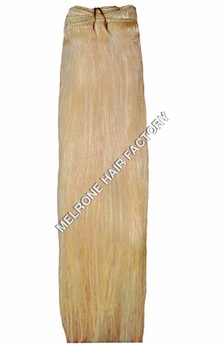 Blonde Machine Weft Hair