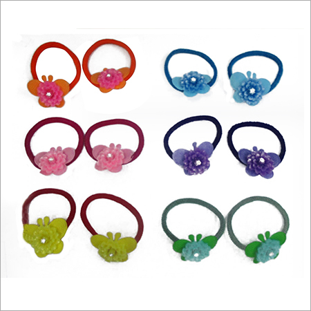 Fancy Flower Rubber Band