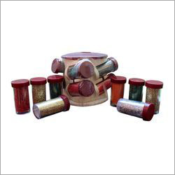 Wooden Spice Jars Wooden Spice Jars