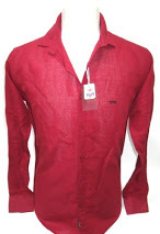 Red Mens Casual Shirts