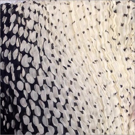 Cobra Print Crepe Dupatta