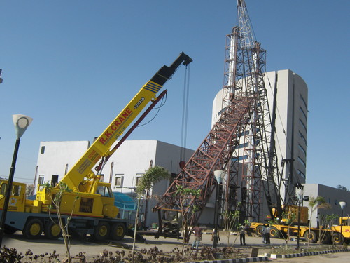 Crane Services for chimni Erection
