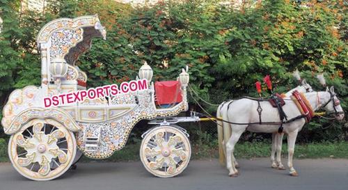 INDIAN WEDDING CARVED BUGGY
