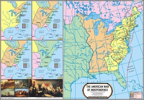 Maps Of American War Of Independence
