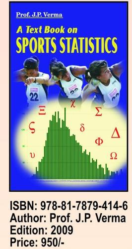 Text Book on Sports Statistics