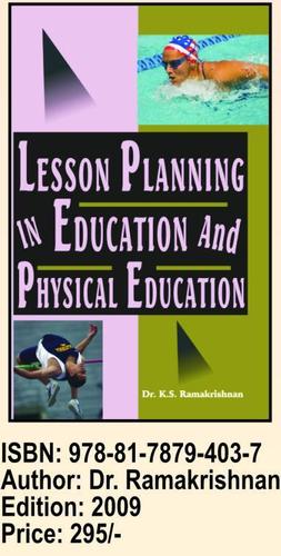 Lesson planing Education and Physical Education
