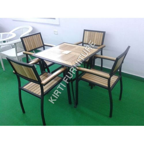 Outdoor wooden chair
