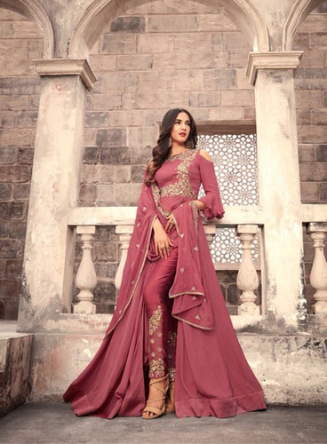 Peach Maisha Jaan Designer Catalog Export On Sethnic