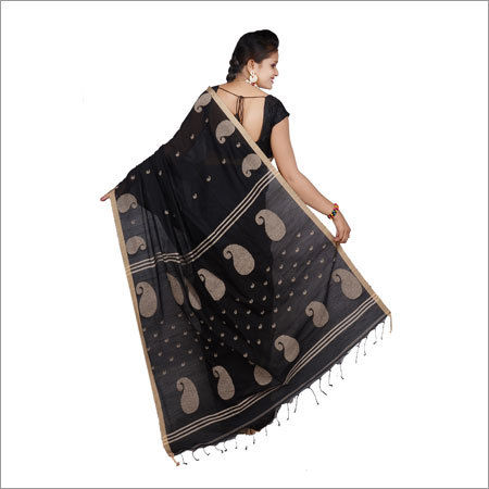 Black Handloom Sarees