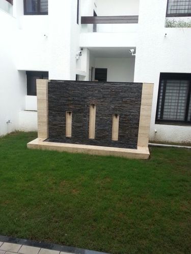 Natural Stone Cladding Project Done