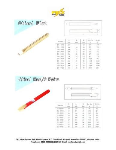 Non Sparking Chisels