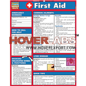 FIRST AID CHART