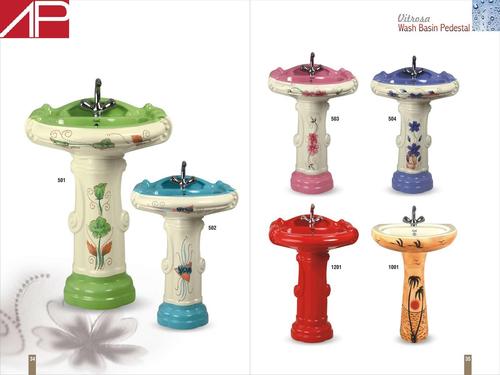 Red Vitrosa Wash Basin