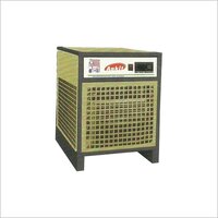 Refrigerated Air Dryer - 20-150 Cfm Capacity, Oil-less Lubrication, Electric Power Source, Brown Color, 1-year Warranty | Power Efficient, Hassle Free Operation, High Reliability & Durability