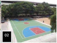 Basketball Court Cushion Flooring