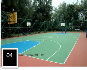 Basketball Court Construction