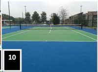 Synthetic Lawn Tennis Surface Development