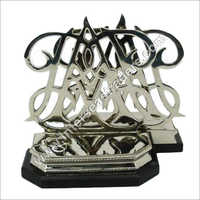 Metal Letter Bookends