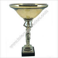 Decorative Stands - Glass & Metal, 12-18 Inches Height, Gold Color, Bowl Diameter 8-12 Inches | Unique Design, Elegant Finish, Oxidation Proof, Versatile Use