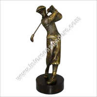 Metal Golf Figurines
