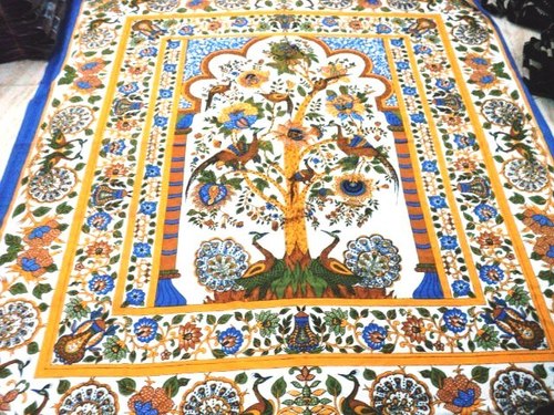 Multicolor New Tree Life Bedsheets Tapestry From India