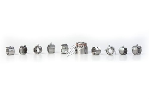 Bottom Roller Bearing - Brass Material, Double Row, Self Aligning, Spherical, 16.5mm Inner Diameter, 28mm Outer Diameter, 19mm Width, 22mm Height, Warranty Included, Sleeve Bushings