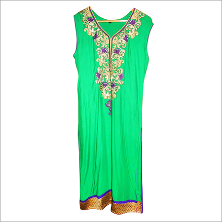 Cotton Designer Neck Kurtis