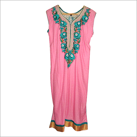 Embroidered Neck Ladies Suits