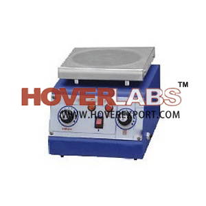 Magnetic Stirrer - Cast Aluminum Hot Plate, 400W Power, 50-1400 RPM Speed, Polypropylene Stir Bar, SIRIM Certified | Heating, Stirring, Precise Mixing