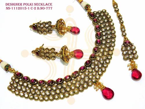 Desiner Polki Neckales Set 