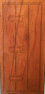 Membrane Wooden Finish Door