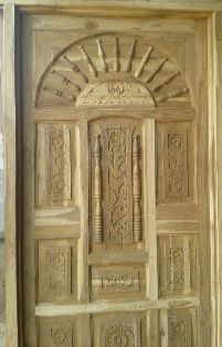Sagvan Modern Rajwadi Wood Door