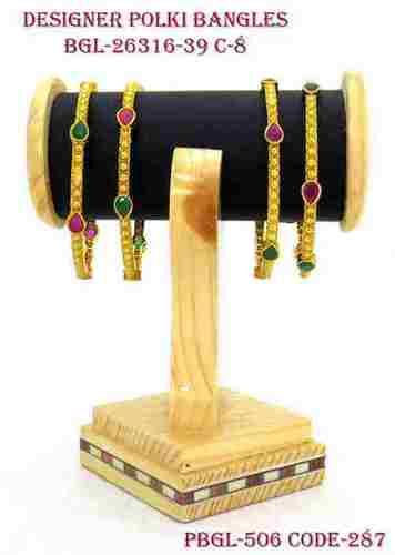 Designer Polki Bangles