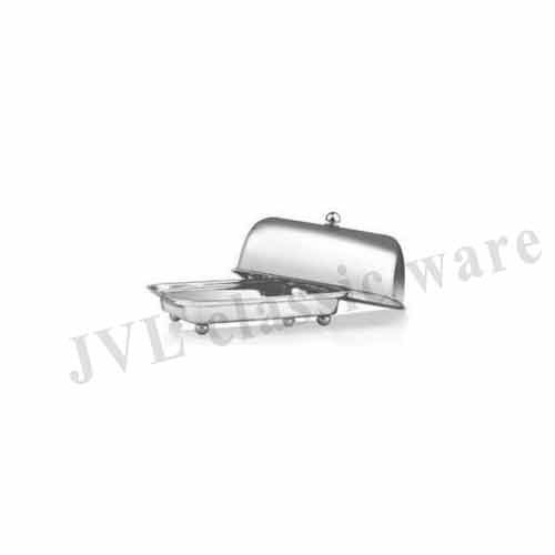 Stainless Steel Covered Butter Dish