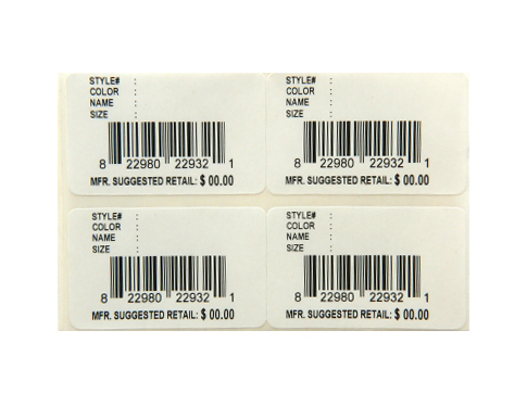 Barcode Label Sticker