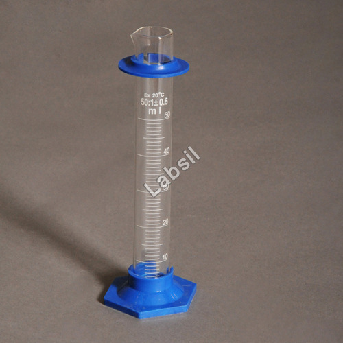 measuring cylinder with plastic base