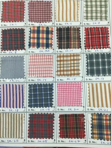 School Uniform Fabrics In Chex