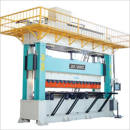 Sky Blue And Yellow Hydraulic Press Break Machine