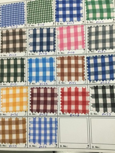 School Uniform Fabrics In Medium chex